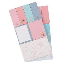 Bullet Journal|Accessoires*Draeger Paris 12 blocs de Sticky notes - pastel, fleurs