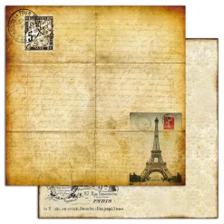 Papier Unitaire*Draeger Paris 10 feuilles imprimées Le Temps des secrets