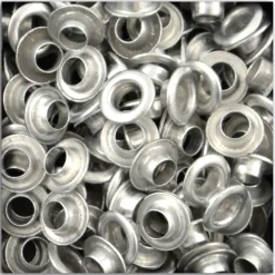 Accessoires & Outils De Diy*Draeger Paris 100 oeillets ronds 3/16 - Argent