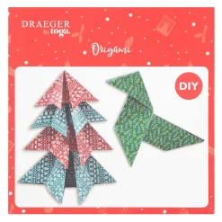 Papier Unitaire*Draeger Paris 100 papiers Origami - Route de Noël