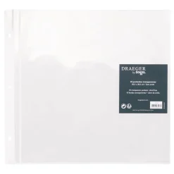 Albums & Pochettes*Draeger Paris 10 pochettes pour scrapbooking 30,5x30,5 cm