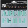Accessoires & Outils De Diy|Bullet Journal*Draeger Paris 1 pochoir alphabet - 21x30cm - Grain de Café