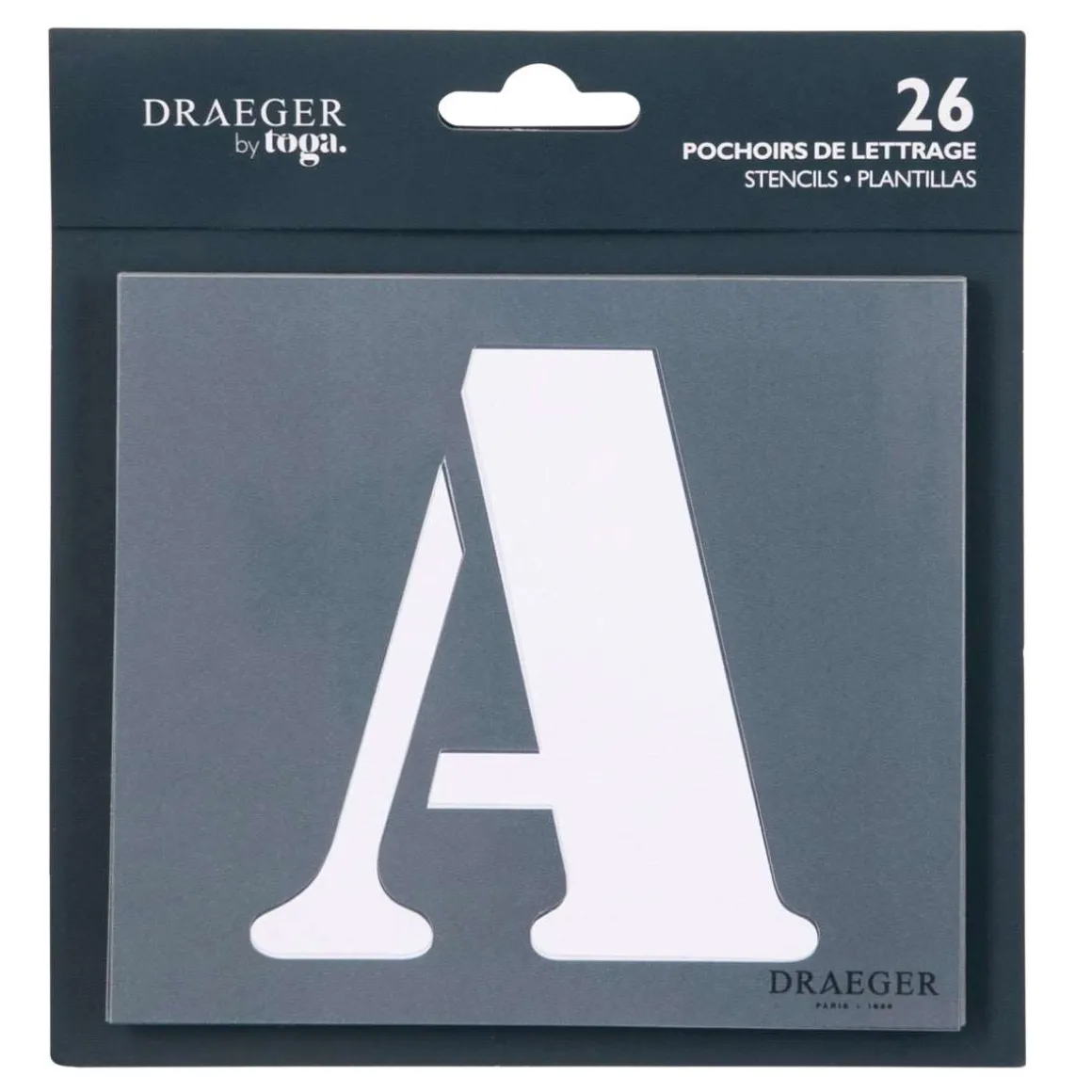 Accessoires & Outils De Diy|Bullet Journal*Draeger Paris 26 pochoirs lettres 5 cm