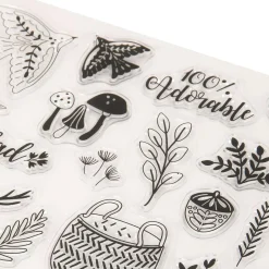 Accessoires & Outils De Diy|Bullet Journal*Draeger Paris 35 Tampons Crystal® Folk