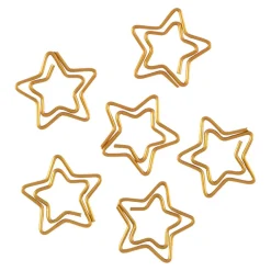 Accessoires & Outils De Diy*Draeger Paris 20 trombones étoiles dorées