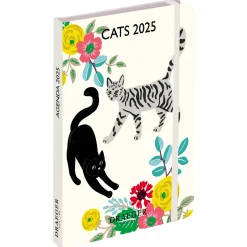 Agendas*Draeger Paris Agenda de Poche 2025 - Chats Blancs