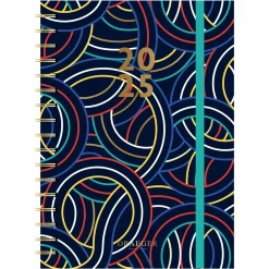 Semainiers|Agendas*Draeger Paris Agenda semainier 2024-2025 13x18 cm - Géométrique