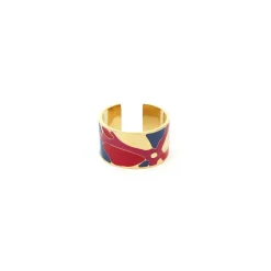Bagues*Draeger Paris Bague Email RIO Fleurs