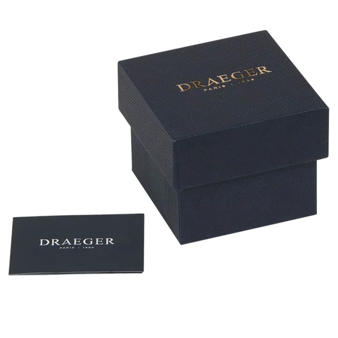 Bagues*Draeger Paris Bague Ovale Email Duo Noir et Doré