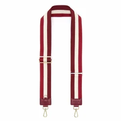 Bandoulieres De Sac*Draeger Paris Bandoulière Pour Sac - Tricolore Bordeaux