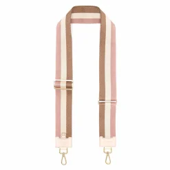 Bandoulieres De Sac*Draeger Paris Bandoulière Pour Sac - Tricolore Taupe