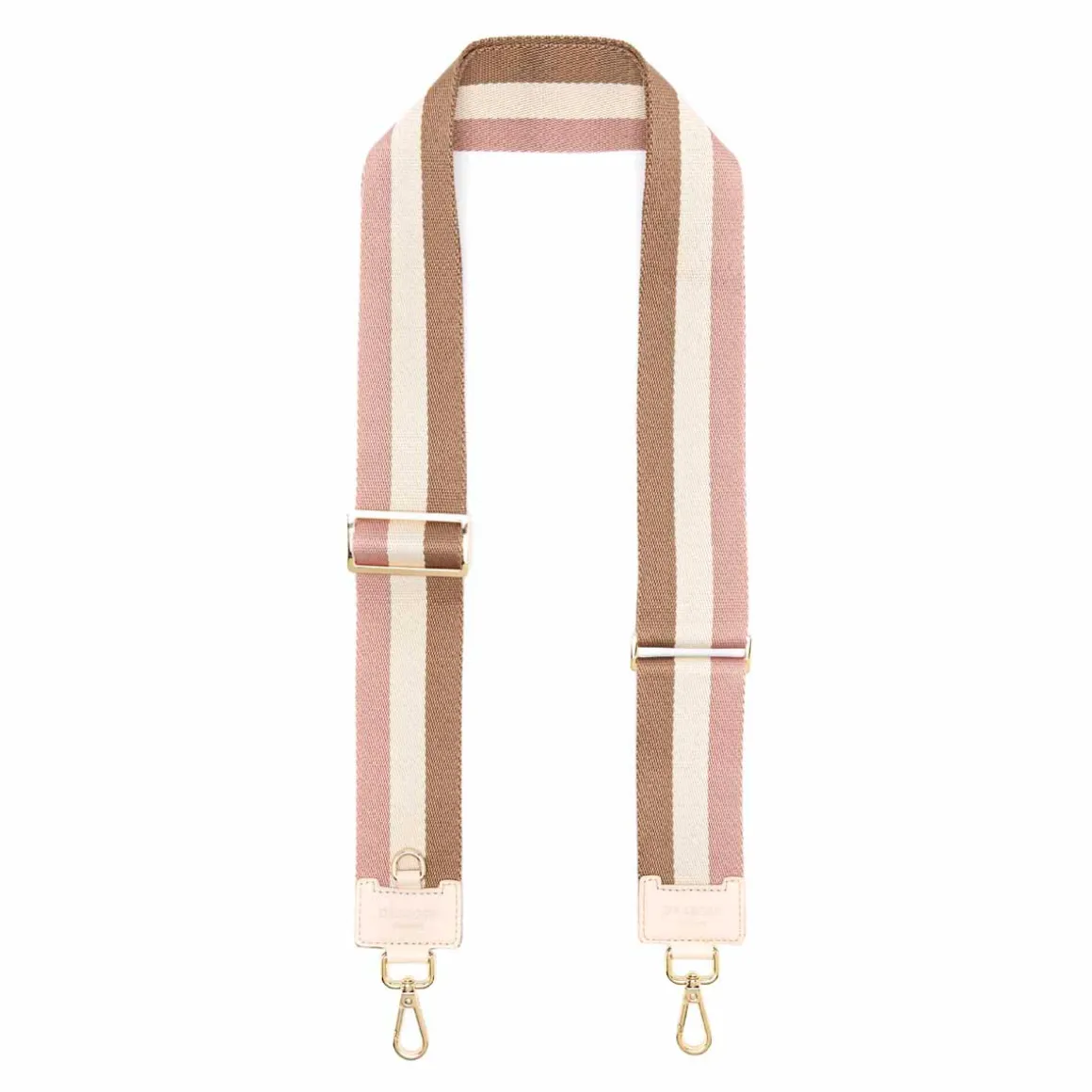 Bandoulieres De Sac*Draeger Paris Bandoulière Pour Sac - Tricolore Taupe