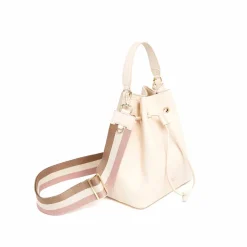 Bandoulieres De Sac*Draeger Paris Bandoulière Pour Sac - Tricolore Taupe