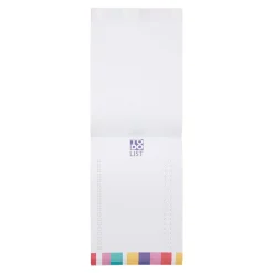 Organiseurs*Draeger Paris Bloc-notes - To do list - arc-en-ciel géométrique