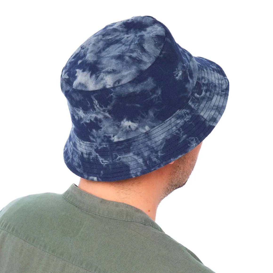 Chapeaux|Chapeaux*Draeger Paris Bob en 100% coton - Effet Tie & Dye - Clair - Unisexe - Taille unique