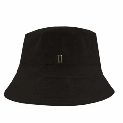 Chapeaux|Chapeaux*Draeger Paris Bob Uni en Coton - Noir