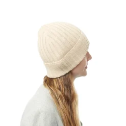 Bonnets*Draeger Paris Bonnet Cotelé Uni Beige - Taille unique