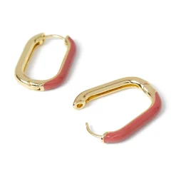 Boucles D'oreilles*Draeger Paris Boucles d'oreilles émail épice