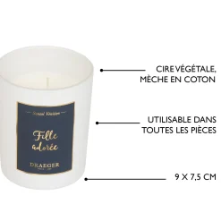Bougies & Photophores*Draeger Paris Bougie cadeau - Fille Adorée