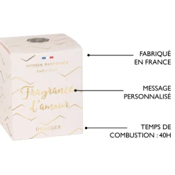 Bougies & Photophores*Draeger Paris Bougie cadeau - Fragrance d'amour