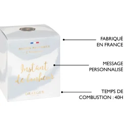 Bougies & Photophores*Draeger Paris Bougie cadeau - Instant de bonheur