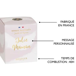 Bougies & Photophores*Draeger Paris Bougie cadeau - Jolie Maman