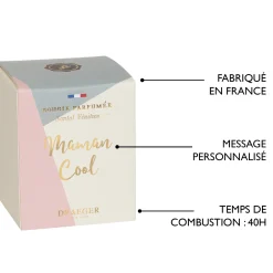 Bougies & Photophores*Draeger Paris Bougie cadeau - Maman Cool