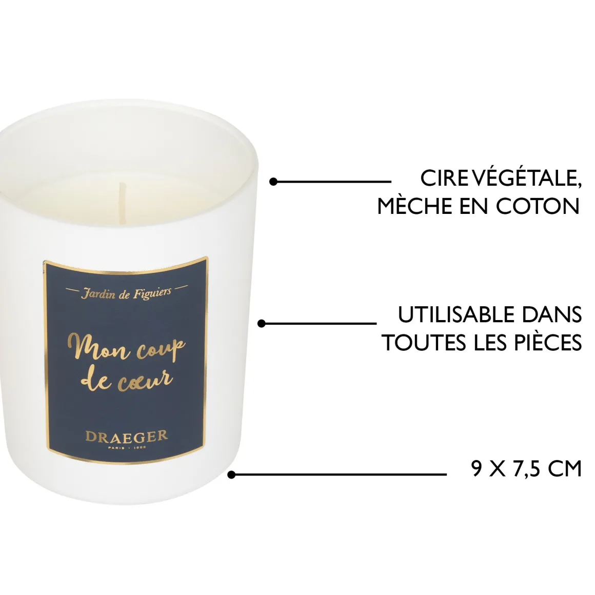 Bougies & Photophores*Draeger Paris Bougie cadeau - Mon coup de cœur