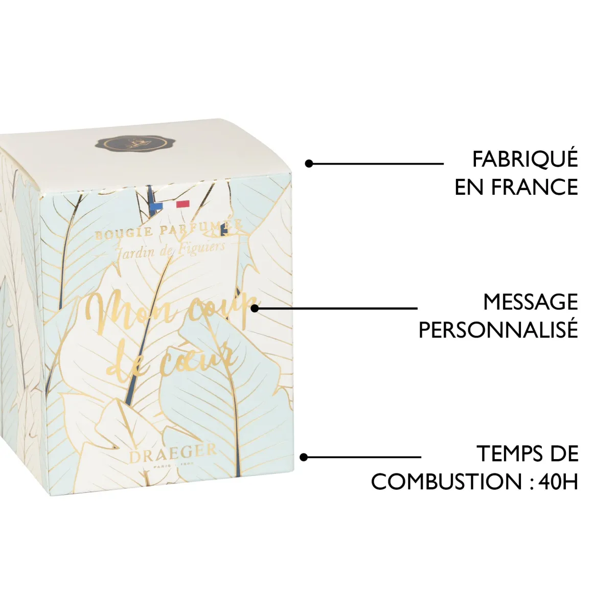 Bougies & Photophores*Draeger Paris Bougie cadeau - Mon coup de cœur