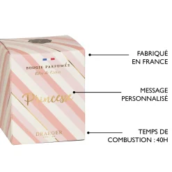 Bougies & Photophores*Draeger Paris Bougie cadeau - Princesse