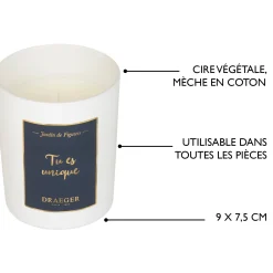 Bougies & Photophores*Draeger Paris Bougie cadeau - Tu es unique