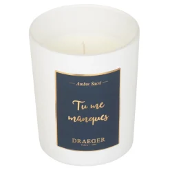 Bougies & Photophores*Draeger Paris Bougie cadeau - Tu me manques