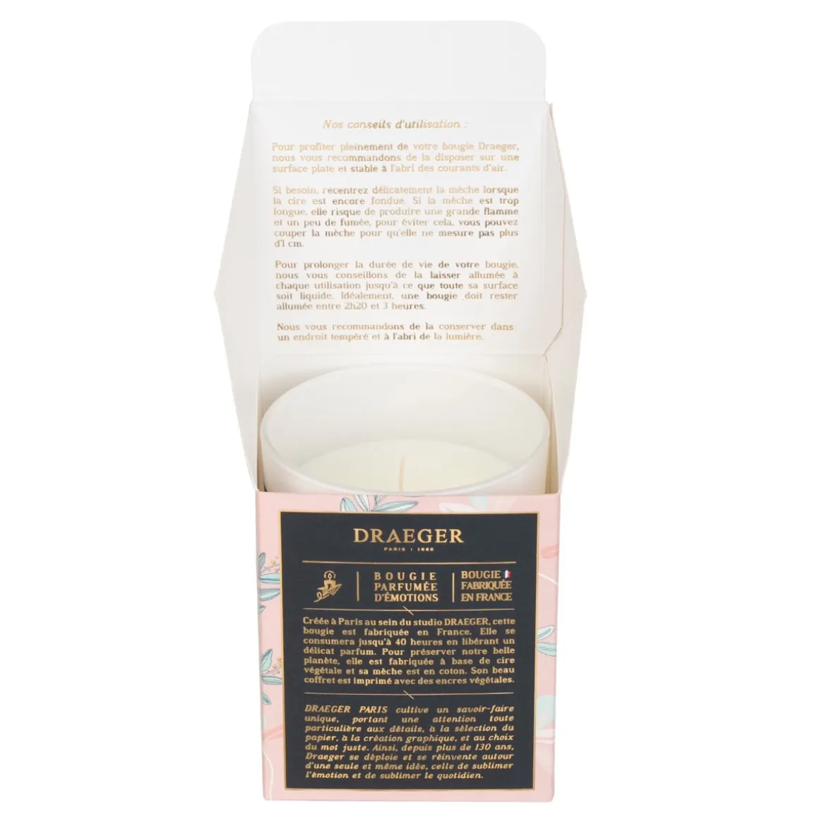 Bougies & Photophores*Draeger Paris Bougie cadeau amour