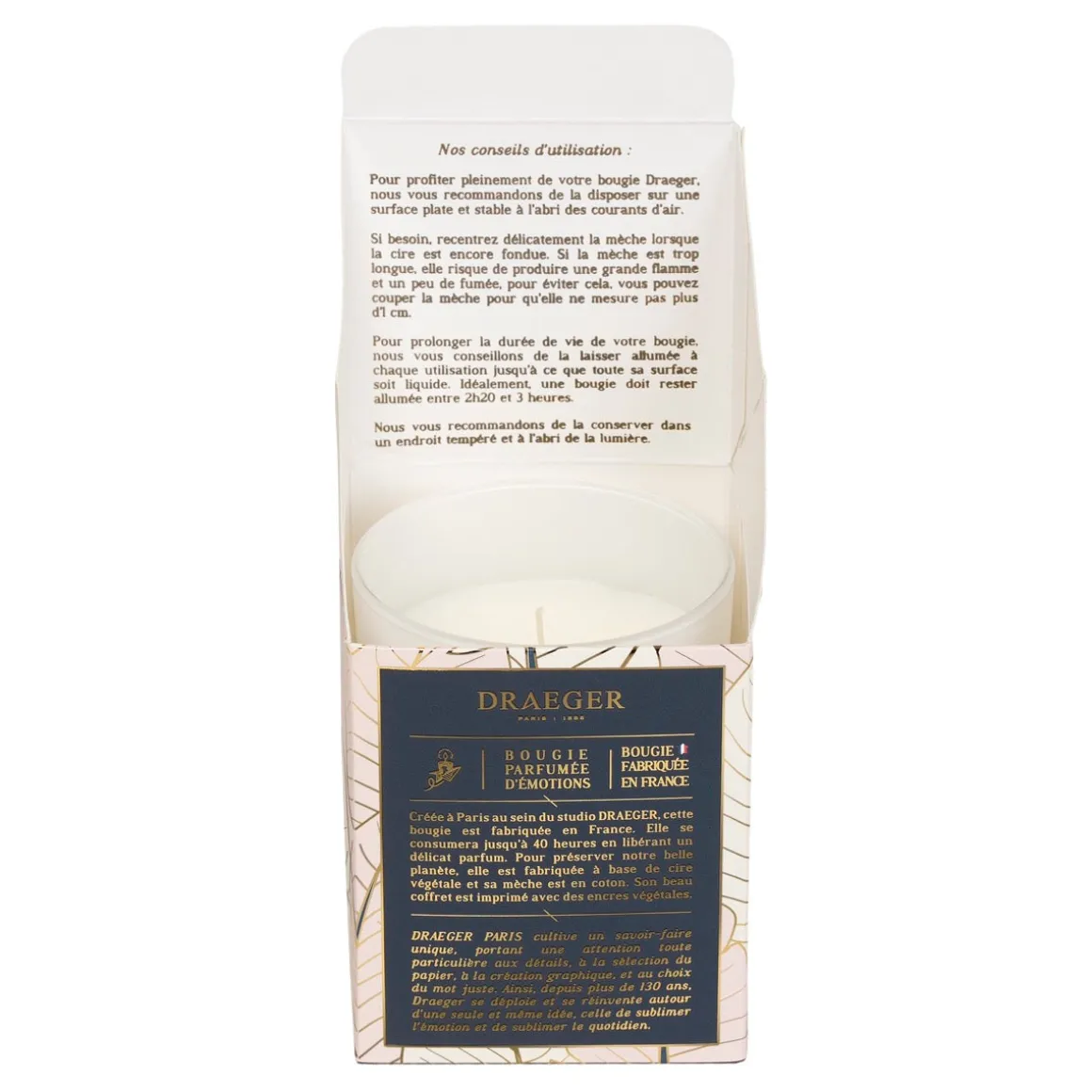 Bougies & Photophores*Draeger Paris Bougie cadeau amour