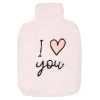 Accessoires Cocooning*Draeger Paris Bouillotte peluche I love you