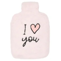 Accessoires Cocooning*Draeger Paris Bouillotte peluche I love you