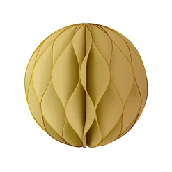 Décorations De Table*Draeger Paris Boule en Nids d'abeille réutilisable - Spécial Réveillon - 8x14 cm