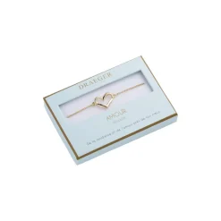 Bracelets À Message|Bracelets*Draeger Paris Bracelet Coeur ajouré Pastel Chic