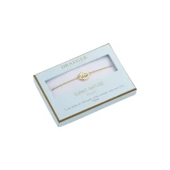 Bracelets À Message|Bracelets*Draeger Paris Bracelet Feuille tropicale Pastel Chic