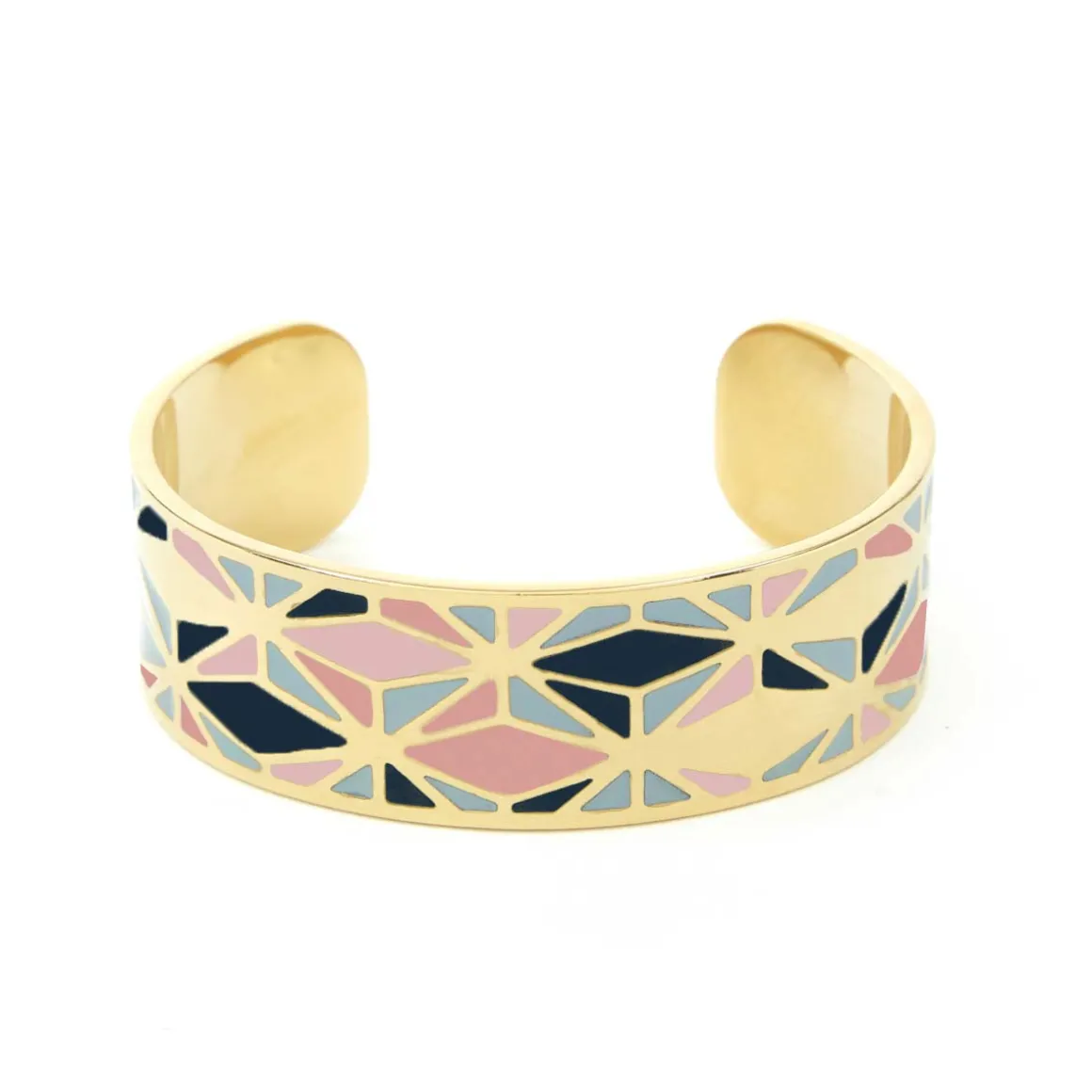 Bracelets*Draeger Paris Bracelet Jonc Email New York Multicolore