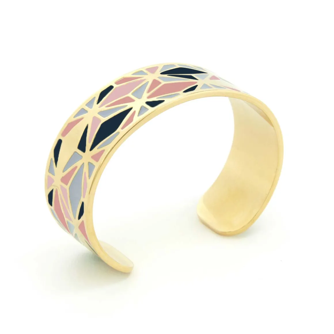 Bracelets*Draeger Paris Bracelet Jonc Email New York Multicolore