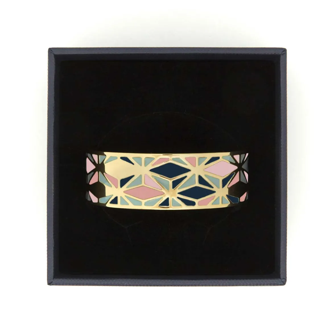Bracelets*Draeger Paris Bracelet Jonc Email New York Multicolore