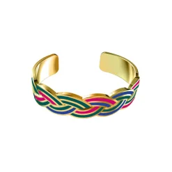 Bracelets*Draeger Paris Bracelet Jonc Email tressé - Plusieurs Coloris