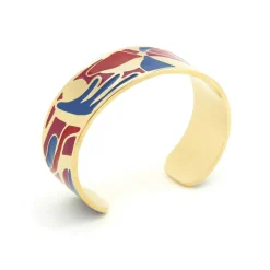 Bracelets*Draeger Paris Bracelet Jonc émail RIO Fleurs