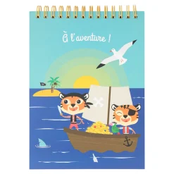 Fournitures Scolaires*Draeger Paris Cahier à spirales pirate