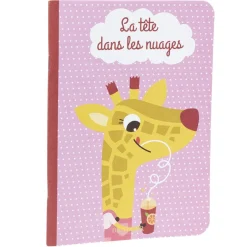 Fournitures Scolaires*Draeger Paris Cahier pour enfant La Tête Dans Les Nuages