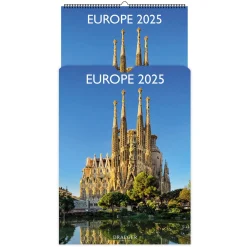 Calendriers|Agendas*Draeger Paris Calendrier Mural 2025 Décoration 29x39 cm - Europe