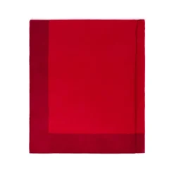 Foulards & Capes*Draeger Paris Cape Bicolore d'Hiver - Bordeaux et Rouge