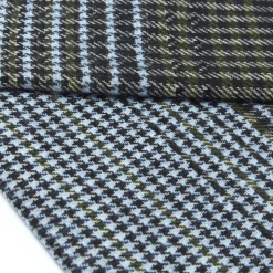 Foulards & Capes*Draeger Paris Cape Carreaux Ciel Kaki