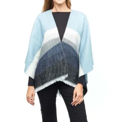 Foulards & Capes*Draeger Paris Cape Vague Ciel